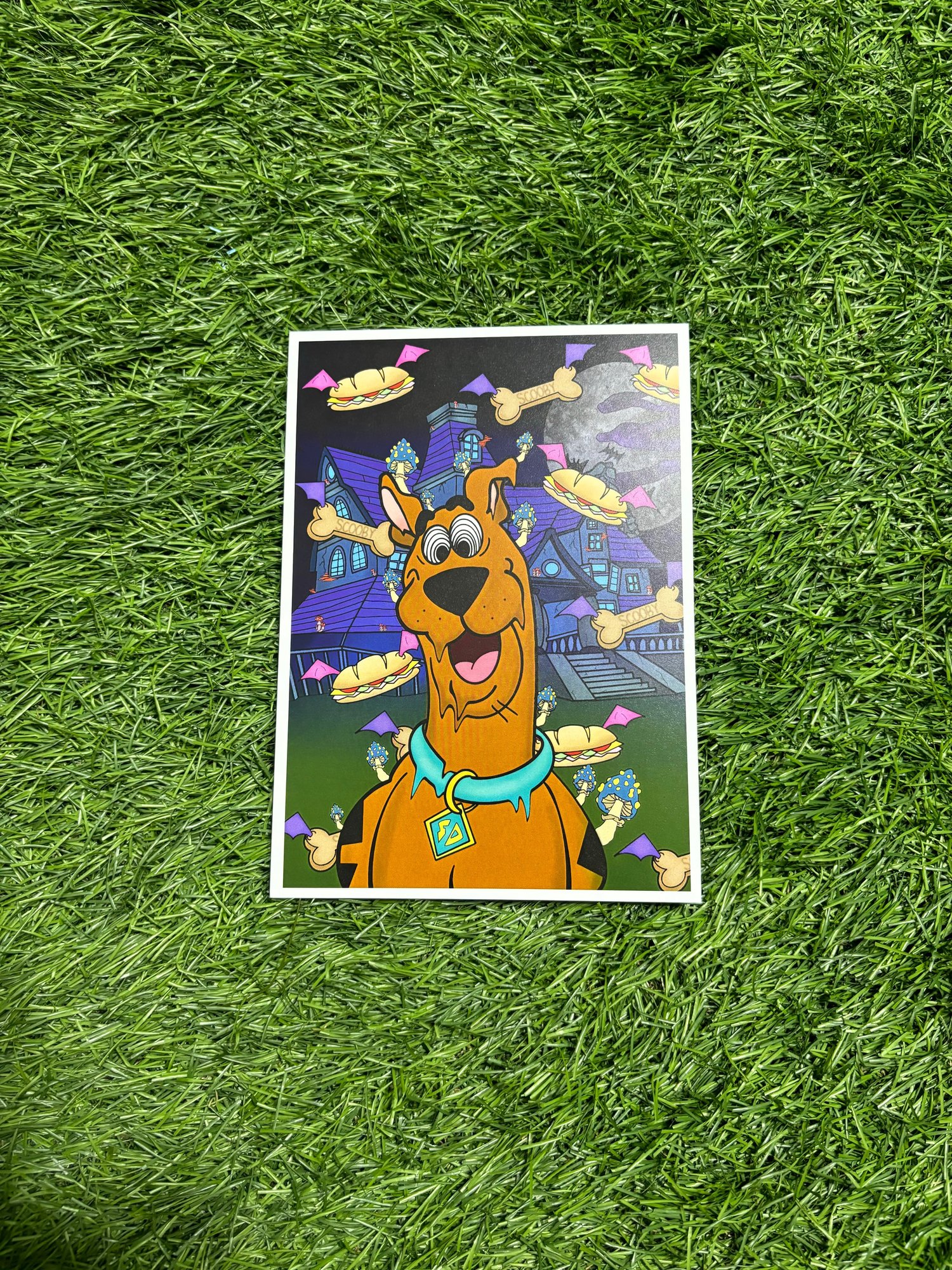 Image of Scooby Doo Mini Print 