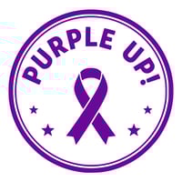 Image 6 of Purple Military Kid Month Tote Bags – Drawstring & Canvas