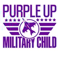 Image 14 of Purple Military Kid Month Tote Bags – Drawstring & Canvas
