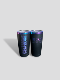 Image 4 of 20 oz. Rainbow Tumbler - Stagehands Design