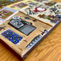 Image 3 of Making of Minnesota Painting w/Raindrops On The Kitchen Floor Lyrics