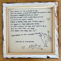 Image 2 of Making of Minnesota Painting w/Raindrops On The Kitchen Floor Lyrics