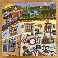 Image 1 of Making of Minnesota Painting w/Raindrops On The Kitchen Floor Lyrics