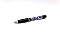 Image 3 of Lighted skull ink pen with scroll design