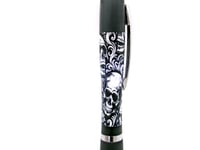 Image 4 of Lighted skull ink pen with scroll design