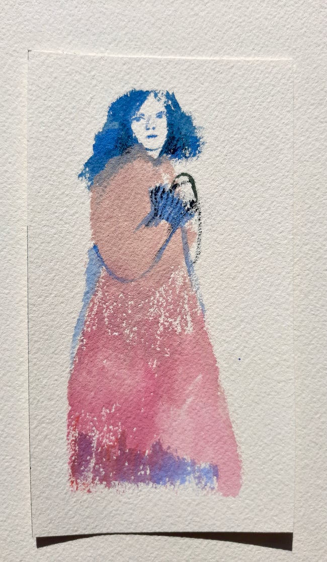 Waiting ~ Original painting