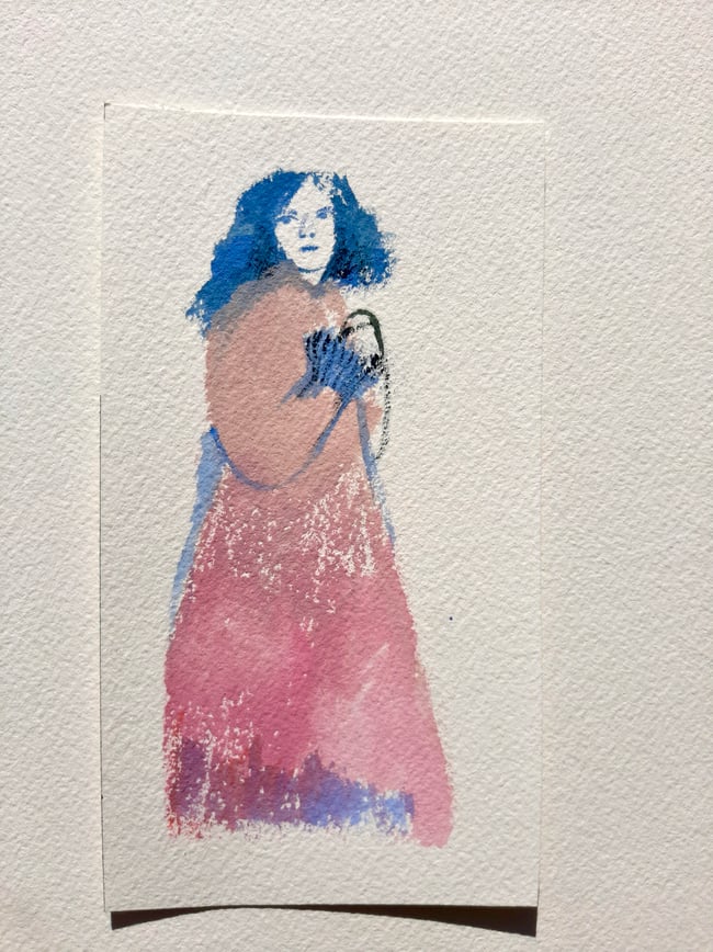 Waiting ~ Original painting