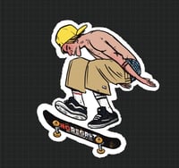 Image 3 of Pegatinas Skater "no regrets"