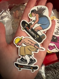 Image 1 of Pegatinas Skater "no regrets"