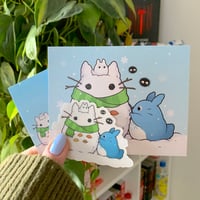 December 2025 Patreon Rewards -Snow Totoro Theme