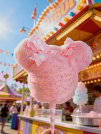 Image 1 of Minnie themed Cotton Candy 