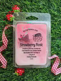 Image 1 of Strawberry Picnic - A Rockytop Wax Works exclusive custom houseblend fragrance 