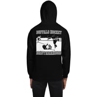 Image 2 of Embroidered Buffalo Brotherhood Crew Hoodie