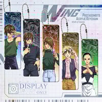 Image 1 of [Gundam] Wing Protagonists Keychains