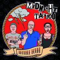 Image 1 of Midnight Tattoo - "Trouble Bound" LP 