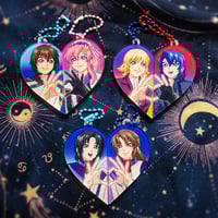 Image 2 of [Mixed] Gundam SEED & Fafner Magnetic Pairing Keychain