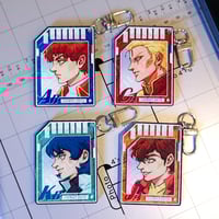 Image 2 of [Gundam] Pilot Data Chip Keychains