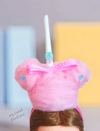 Image 7 of Faux Minnie themed Cotton Candy Headband 