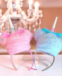 Image 10 of Faux Minnie themed Cotton Candy Headband 
