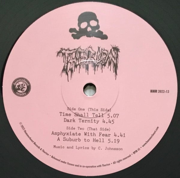 THERION☆『3枚セット』☆新品☆HAMMERHEAT RECORDS☆ Therion - Time Shall Tell 12