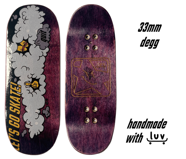 Fingerboard 33mm DEGG Smoke
