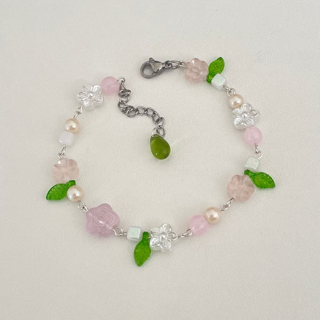 chihiro's flower field bracelet