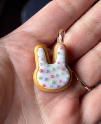 Image 2 of Frosted sugar cookie bunny 