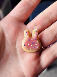 Image 2 of Pink bunny cookie 