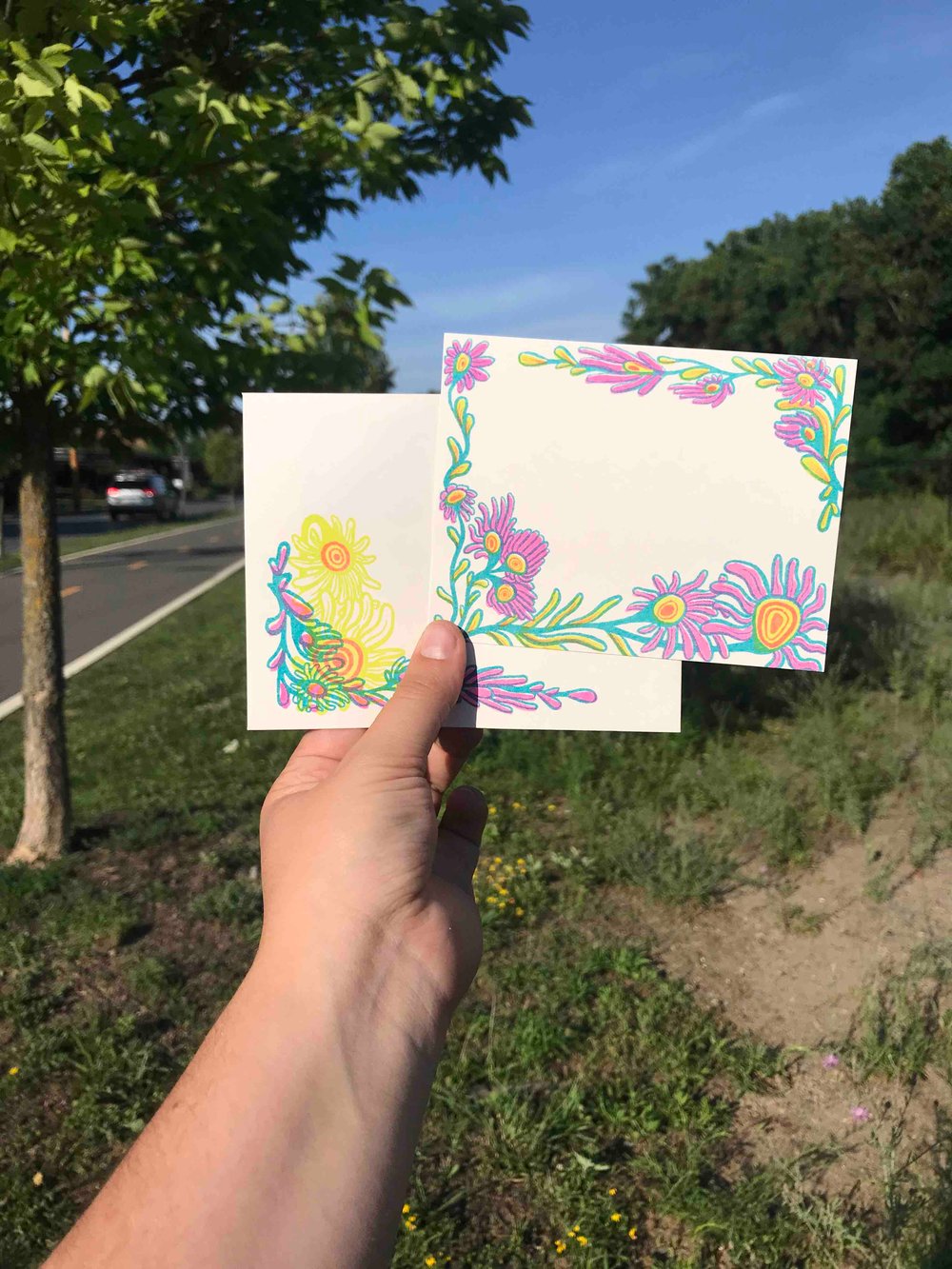 Image of Cosmic Stationery Set