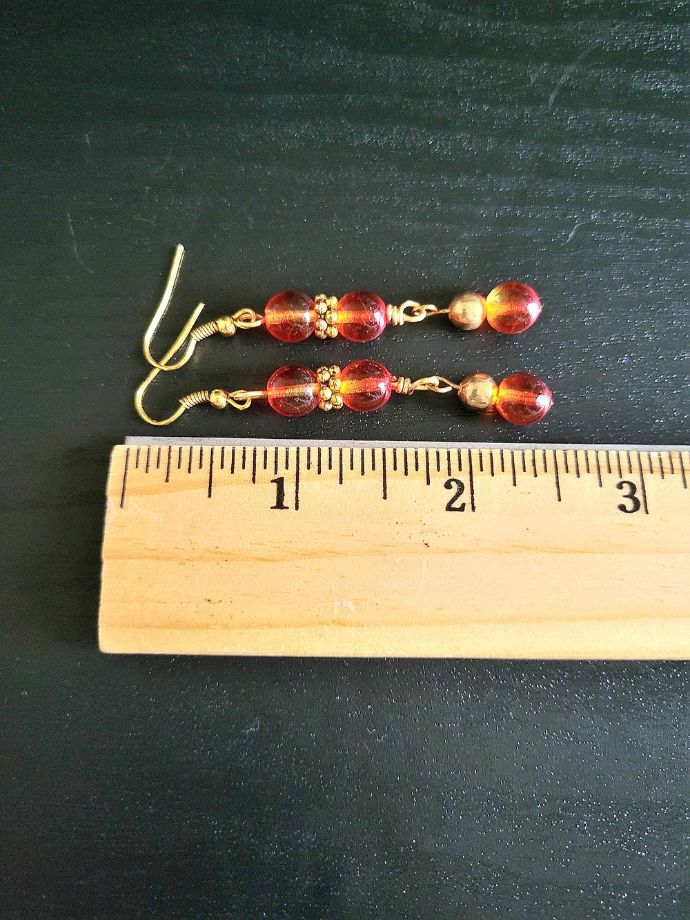 Image of Mardi Gras Carnival Necklace and Earring Set