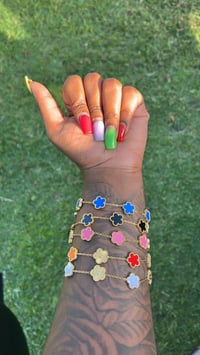 Image 2 of Clover leaf bracelets 