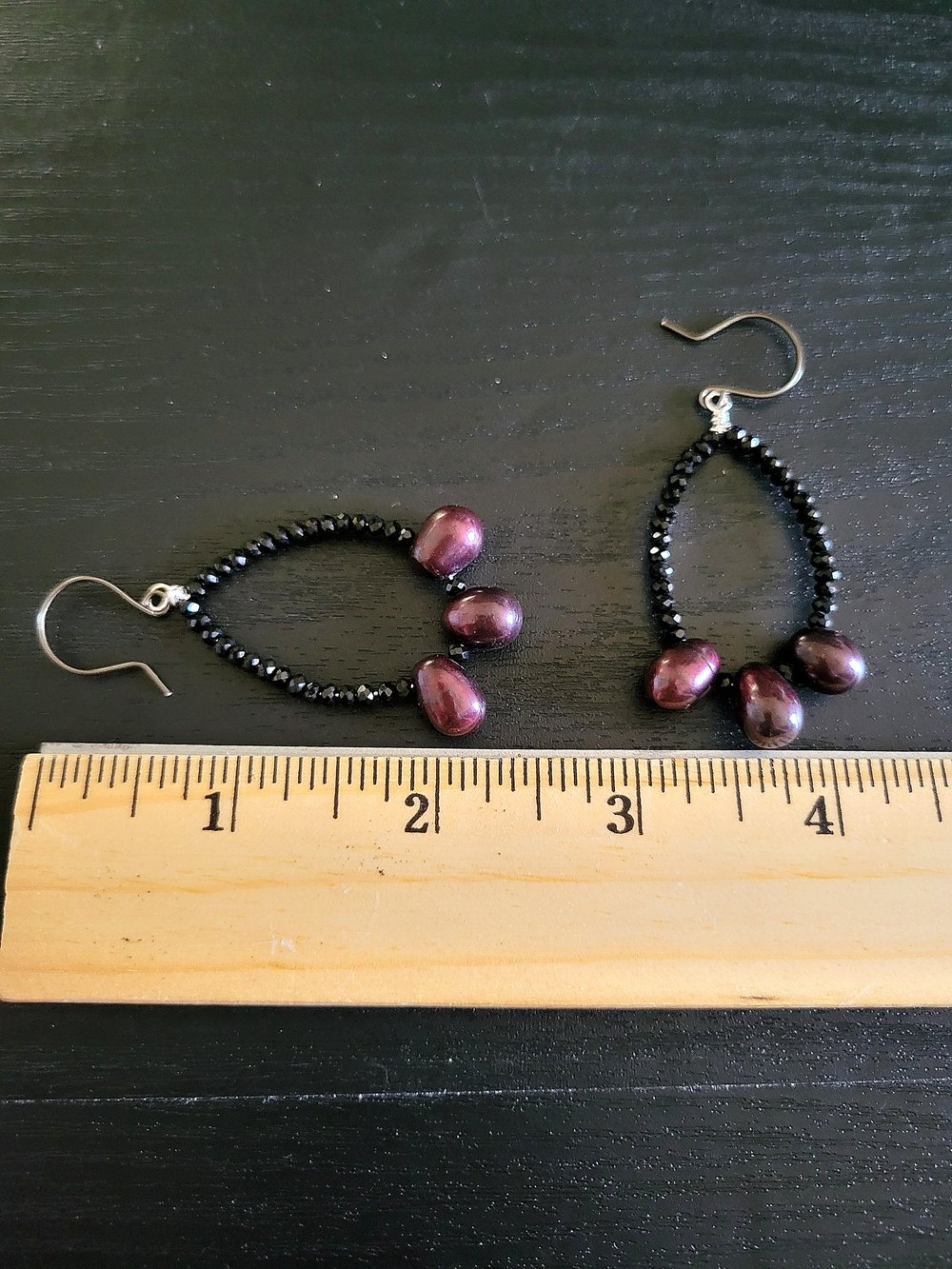 Image of Blood and Bone Scarlet Pearl Necklace