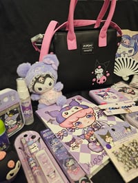 Image 4 of Kuromi Loungefly Purse Bundle