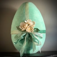 Image 1 of Large Victorian Inspired Easter Egg