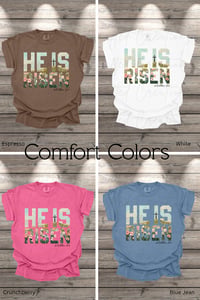 Image 1 of He is Risen Adult Short Sleeve