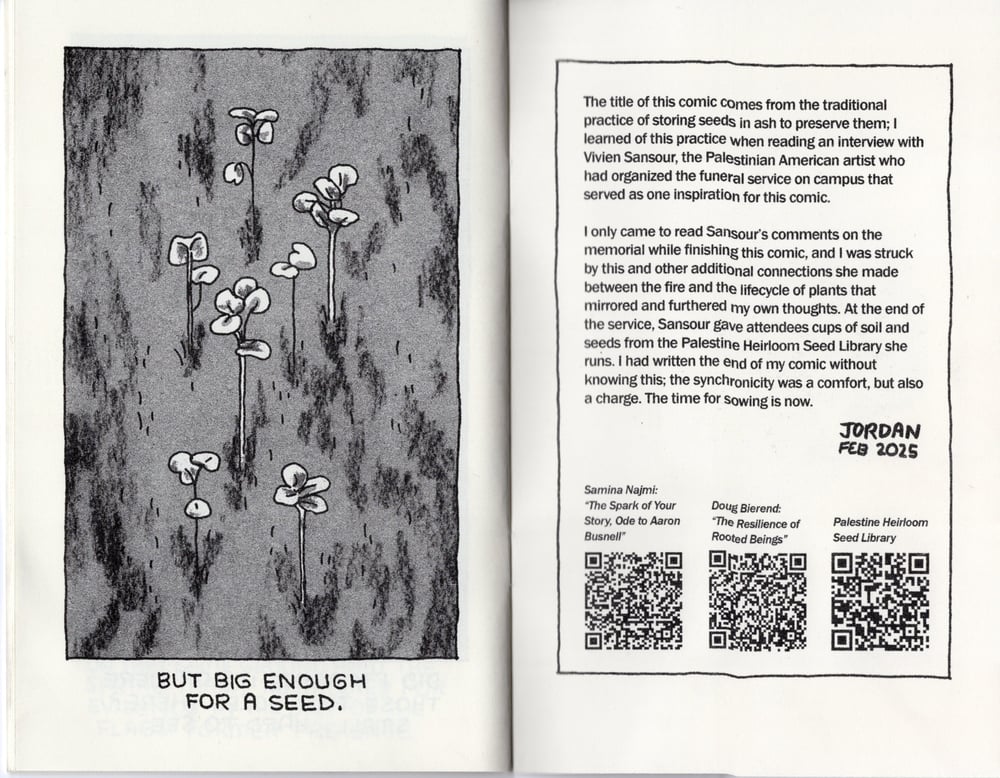 Image of Seeds in Ash