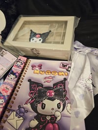 Image 3 of Kuromi Plushy  Polka Dot Shoulder Bag Bundle 