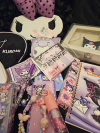 Image 5 of Kuromi Plushy  Polka Dot Shoulder Bag Bundle 