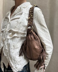 Image 9 of STUD LEATHER BAG NO. 2