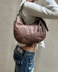 Image 2 of STUD LEATHER BAG NO. 2