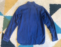 Image 6 of Real McCoys 8 hour union work shirt, size 15 (M)