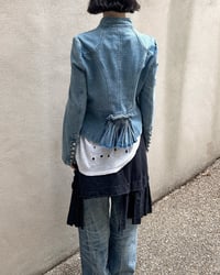Image 6 of LIGHT DENIM MILITARY JACKET