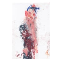 Image 1 of To Wait - Soft Pastels and Charcoal on Paper  