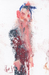 Image 2 of To Wait - Soft Pastels and Charcoal on Paper  