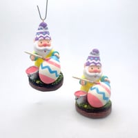 Image 1 of Eggbert the eggtra-ordinary gnome artist - Limited Edition Ornament or Figurine