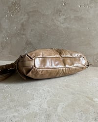 Image 11 of CARAMEL LEATHER SHOULDER BAG