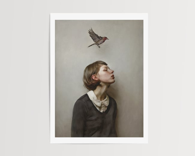 Hallogallo - 18x24 Giclée Print