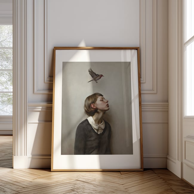 Hallogallo - 18x24 Giclée Print