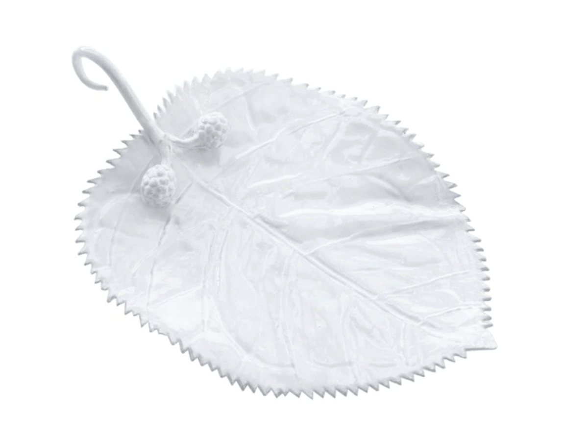 Astier De Villatte Blackberry Leaf Platter - Image 1 of 1