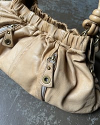 Image 9 of SLOUCHY BEIGE LEATHER BAG